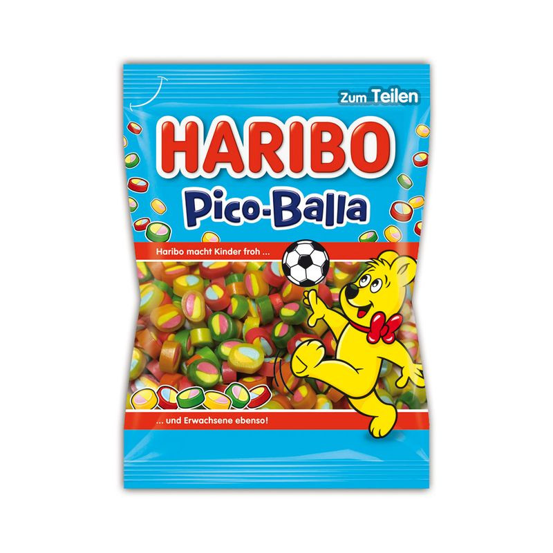 Želekjkonfektes HARIBO Pico-Balla 85g (30.09.27) Spānija