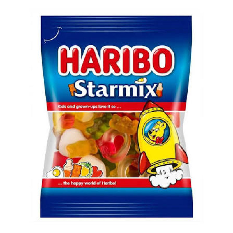 Želejkonfektes HARIBO Starmix 100g (30.03.27) Austrija