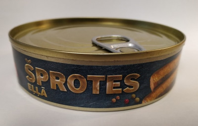 Šprotes eļļā 160g Vestra 1/36 (15.07.30) Latvija