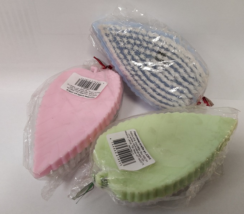 Plastmasas birstīte Lapiņa 12.5cm