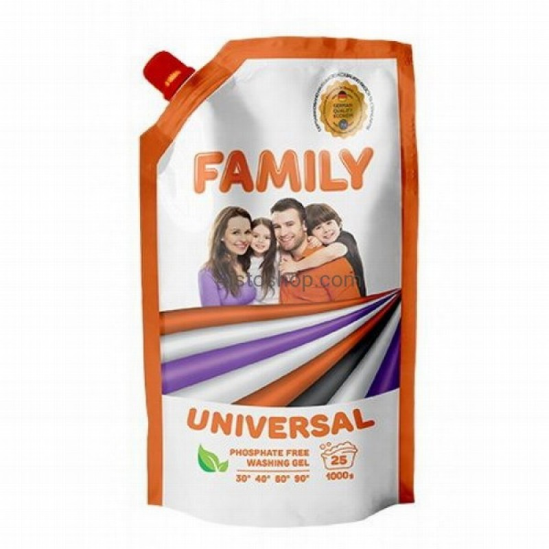 Universāla želeja veļas mazgāšanai Family 1L (17.08.28) UKraina