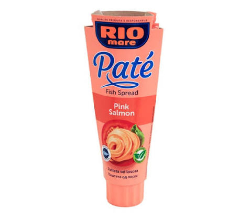 Rozā laša pastēte RIO MARE 100g 1/12 (11.11.28) Itālija