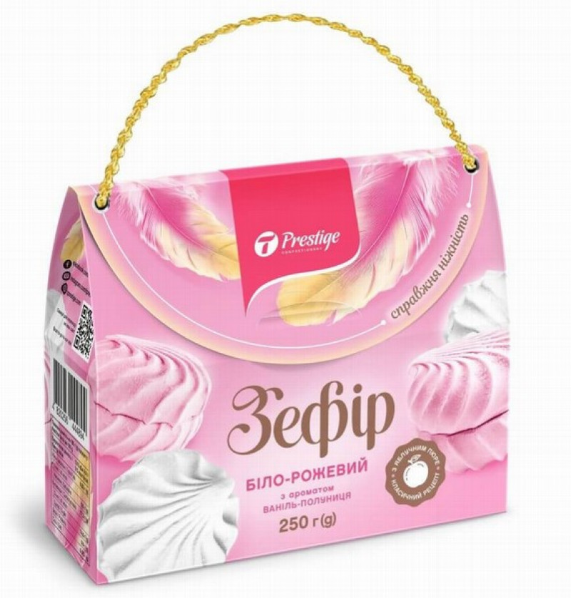 Zefīri krēms balti-razā 250g SOMĀ (21.12.26) Ukraina