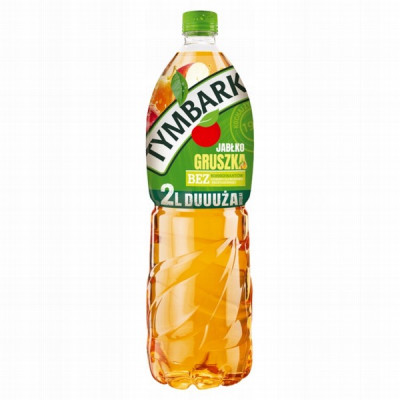 Limonāde 2L Tymbark ābolu-bumbieru DEPOZĪTS 0.10eur 1/6 (05.2027) Polija