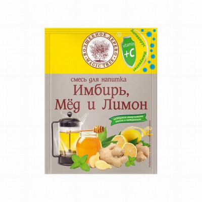 Garšvielu maisījums karstajam dzērienam ingvers, medus, citrons 35g 1/25 (19.01.28) Krievija
