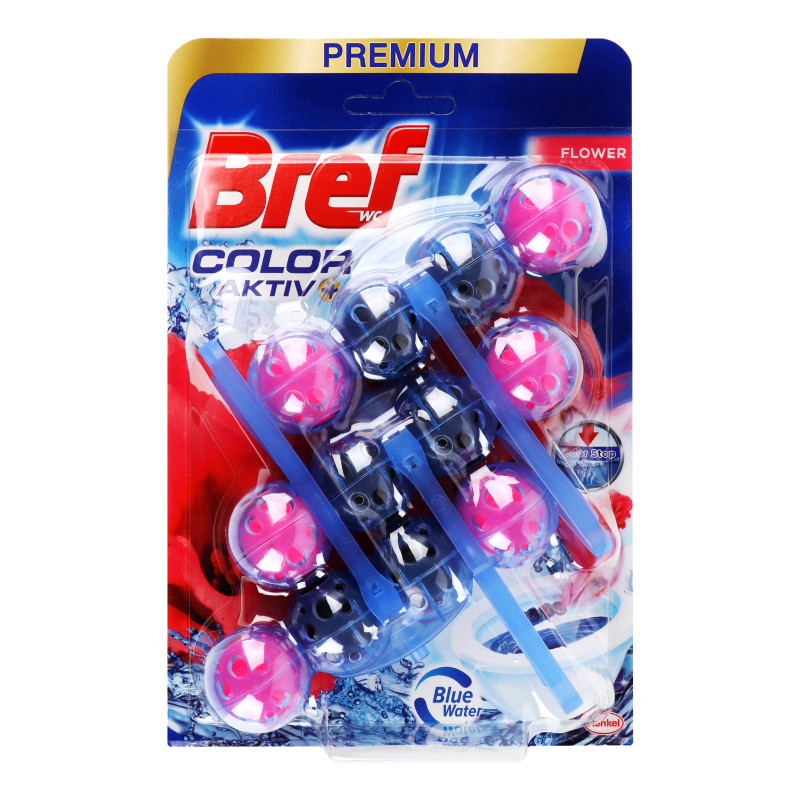 Tualetes bloki Bref Water Fresh Flower 3x50g Serbija