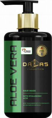 Matu maska Dalas Ar hialuronu un dabīgo alveju 900ml (08.06.28) Ukraina
