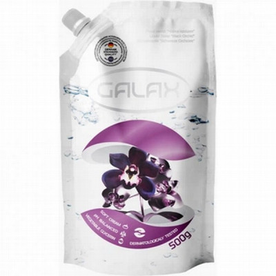 Šķidrās ziepes GALAX Melna orhideja (Doypack) 0.5l (25.09.28) Ukraina