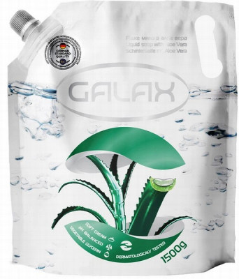Šķidrās ziepes GALAX Ar Alveju 1.5l DOYPACK (11.09.28) Ukraina