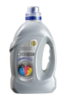 Veļas mzgāšanas līdzeklis-universāls gēls Wash&Free 2.1L (26.03.29) Ukraina