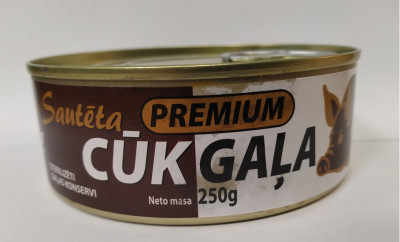Cūkgaļas konservi Meatful Premium 250g () Latvija