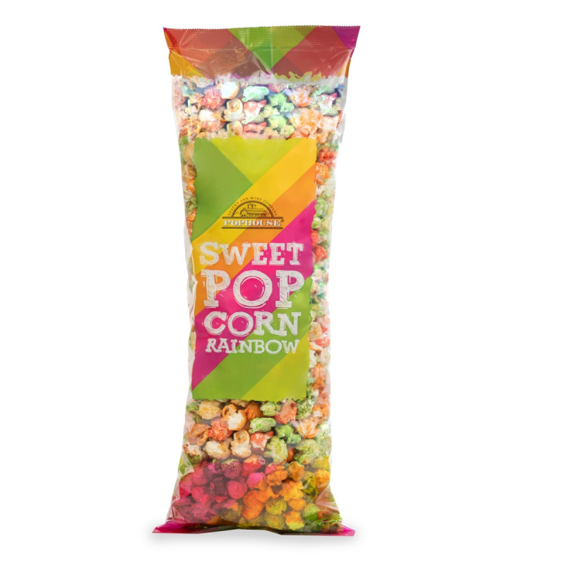 Popkorns saldais Rainbow 300g Pophouse (01.08.27) Latvija