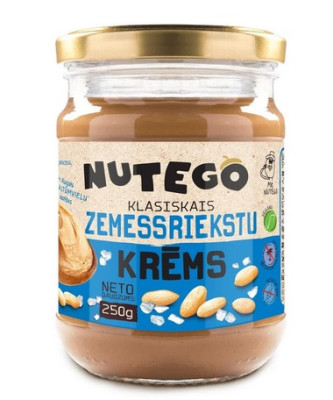 Krēmīgais zemesriekstu krēms Nutego 250g (29.08.27) Latvija