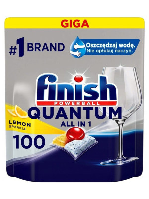 Tabletes trauku mazgāšanas automātiem Lemon Finish 100gab () Polija