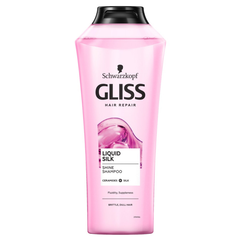 Šampūns matiem GLISS Liquid Silk 400ml () Vācija