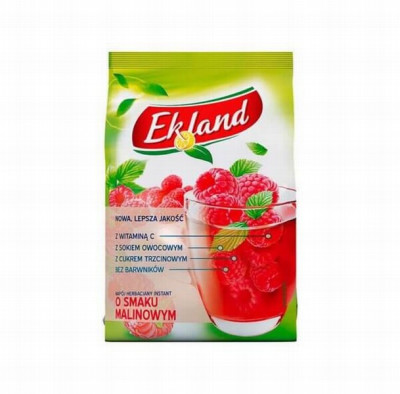 Šķīstošā tēja, aveņu, EKOLAND 300g Maiss(30.09.27) Polija
