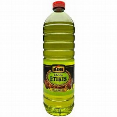 KOK Etiķis ābolu 1L 6% 1/6 Lietuva