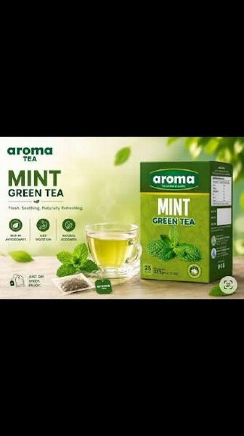 Tēja Aroma Mint tea double chamber  20*1.75g (31.08.28)