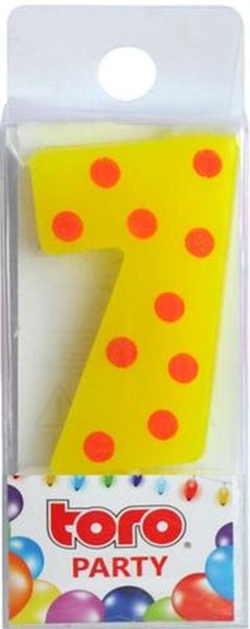 Jubilejas svecīte skaitlis 7 (1/24)