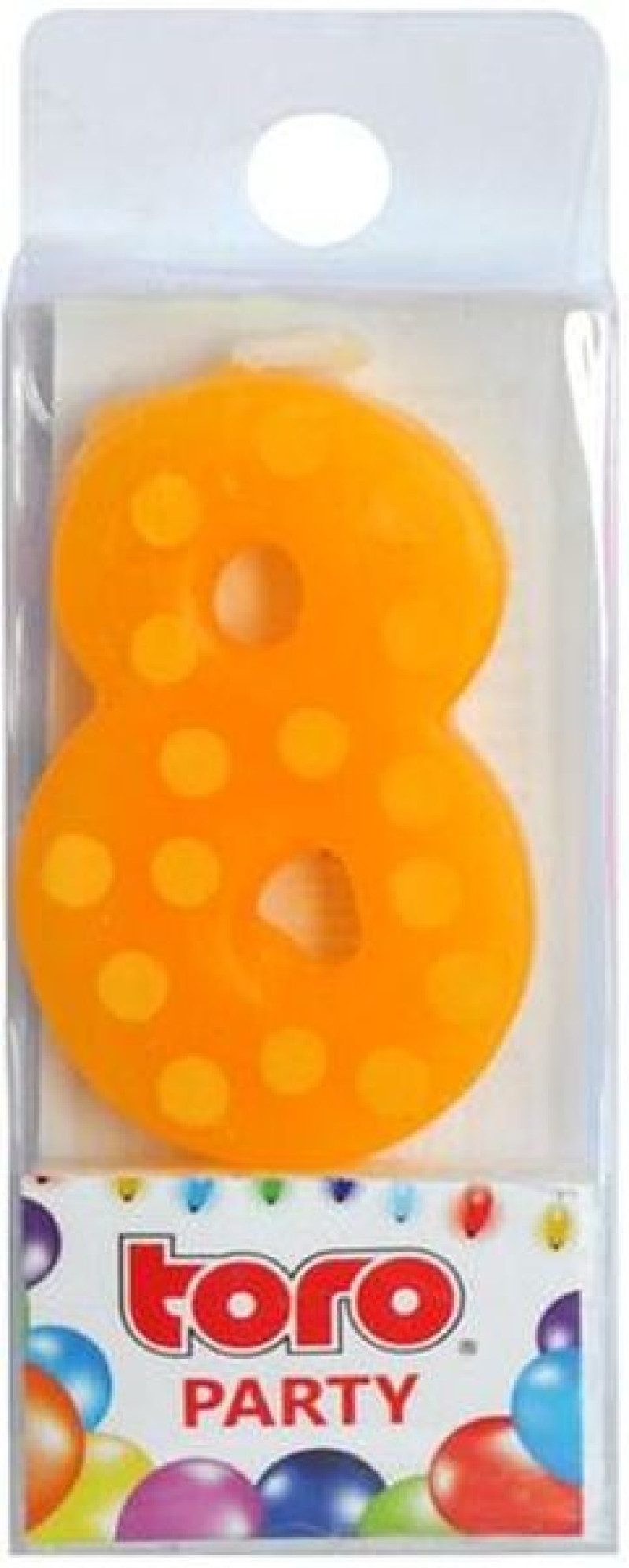 Jubilejas svecīte skaitlis 8 (1/24)