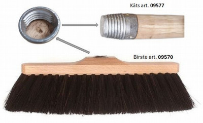 Koka kāts ar šauro vītni 130cm(1/25)