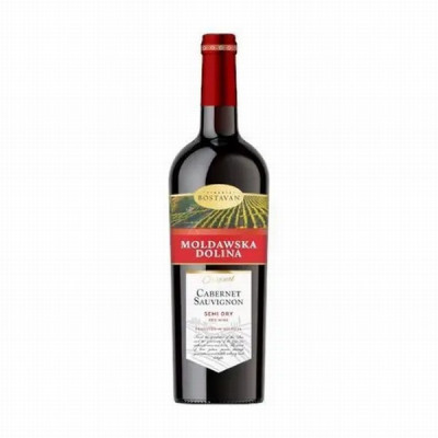 Vīns Moldavian Valley Cabernet 0.75L, 12.5%,Moldāvija