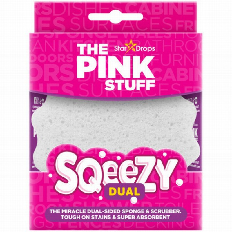 THE PINK STUFF divpusējs sūklis 1/12