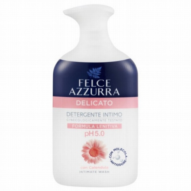 FELCE AZZURRA Delicate intīmās higiēnas ziepes ar kliņģerīšu ekstraktu 250ml 1/12