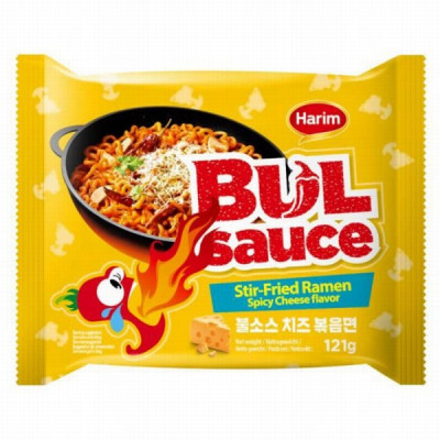 HARIM BUL SAUCE Spicy Cheese nūdeles 121g () Koreja