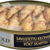 Šprotes eļļā RĪGA GOLD Caurspīdīgā vāciņā 120g (11.12.27)Latvija 