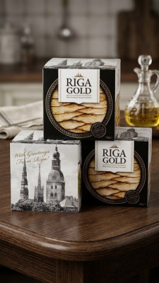 Šprotes eļļā RĪGA GOLD Dāvanu kastītē 5*120g (11.12.27)Latvija