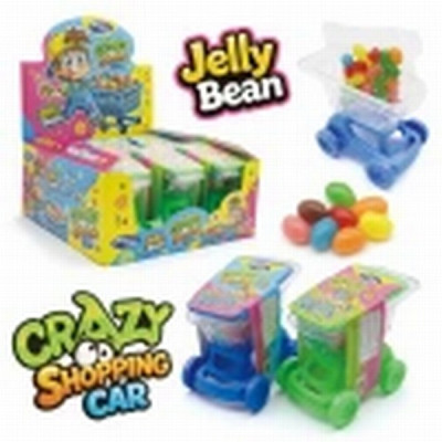 Želejkonfektes SHOPPING CAR CRAZY JELLY 6gb*40g(09.04.29)Ķīna