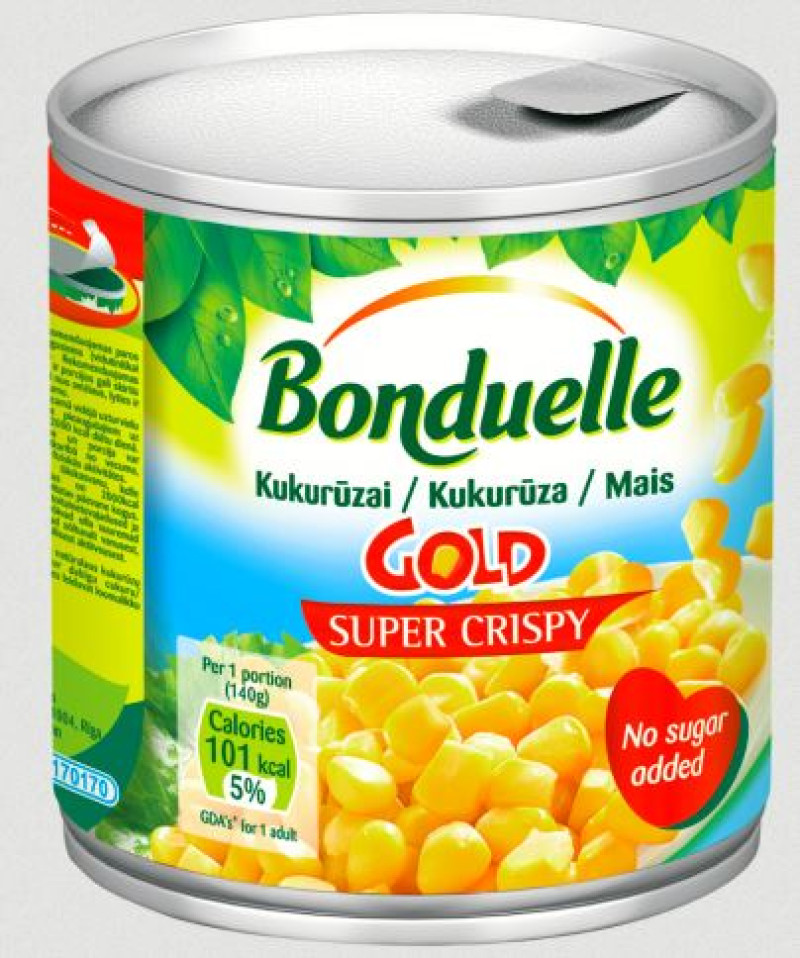 Kukurūza Bonduelle 170g (31.08.2027) Ungārija