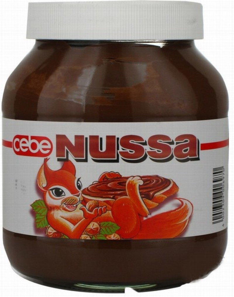 Šokolādes krēms Nussa 750g (17.09.26)Vācija