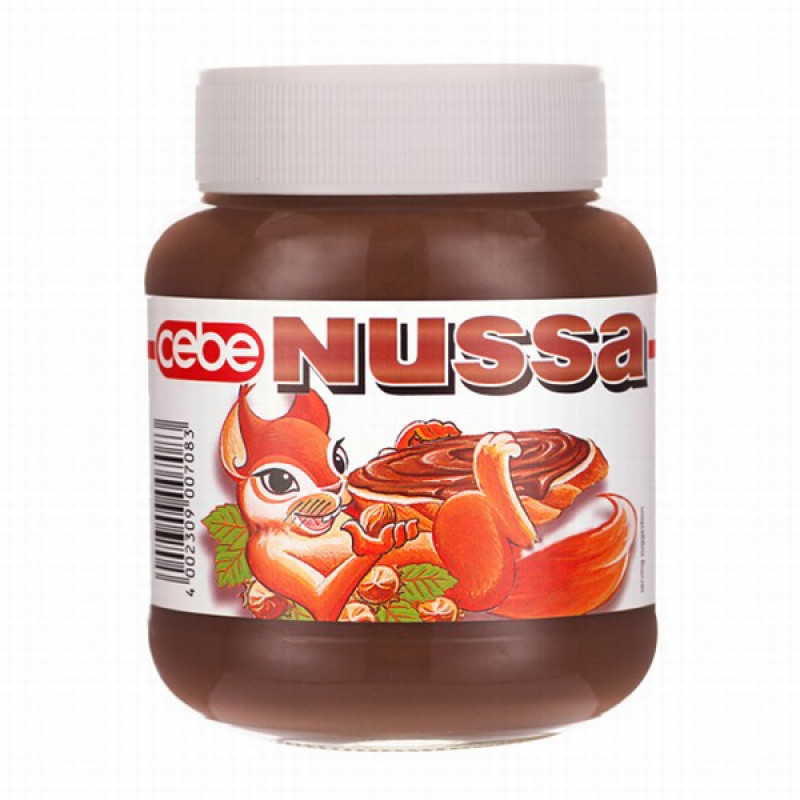 Šokolādes krēms Nussa 400g (29.10.26) Vācija