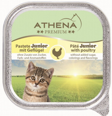 Kaķu konservi Athen junior 100g (06.05.27)
