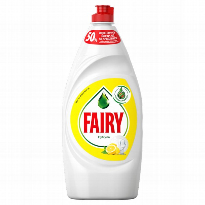 Trauku mazgāšanas līdzeklis Fairy lemon 900ml 1/12 (23.09.27) Čehija