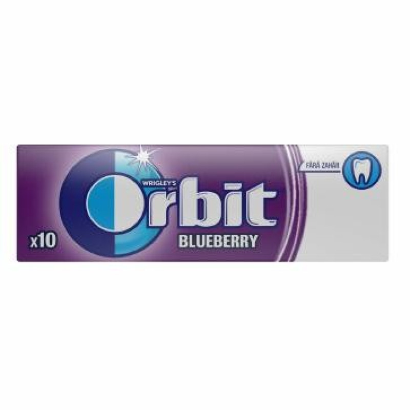 Košļājamā gumija Orbit melleņu 14g *30gb (23.06.25)