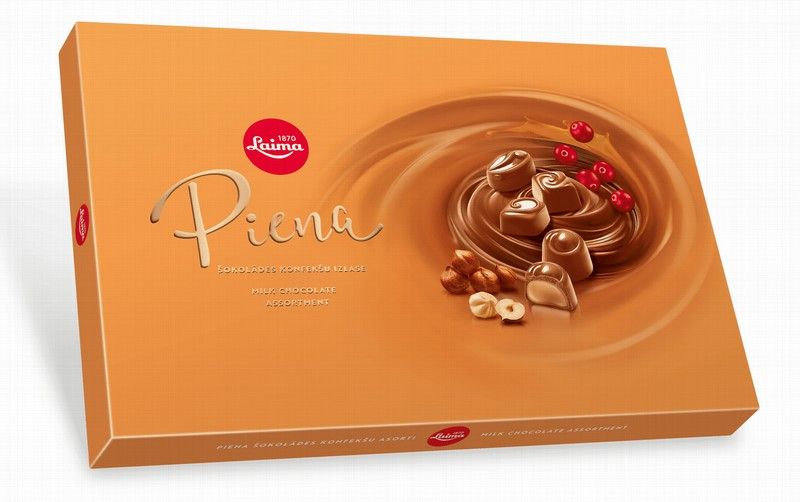 Konfekšu kaste Laima Asorti Piena  215g (13.05.26) Latvija