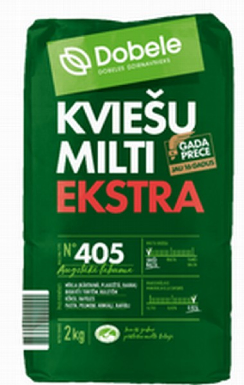 Milti Dobeles kviešu augstākā labuma 2kg  (27.03.26) Latvija
