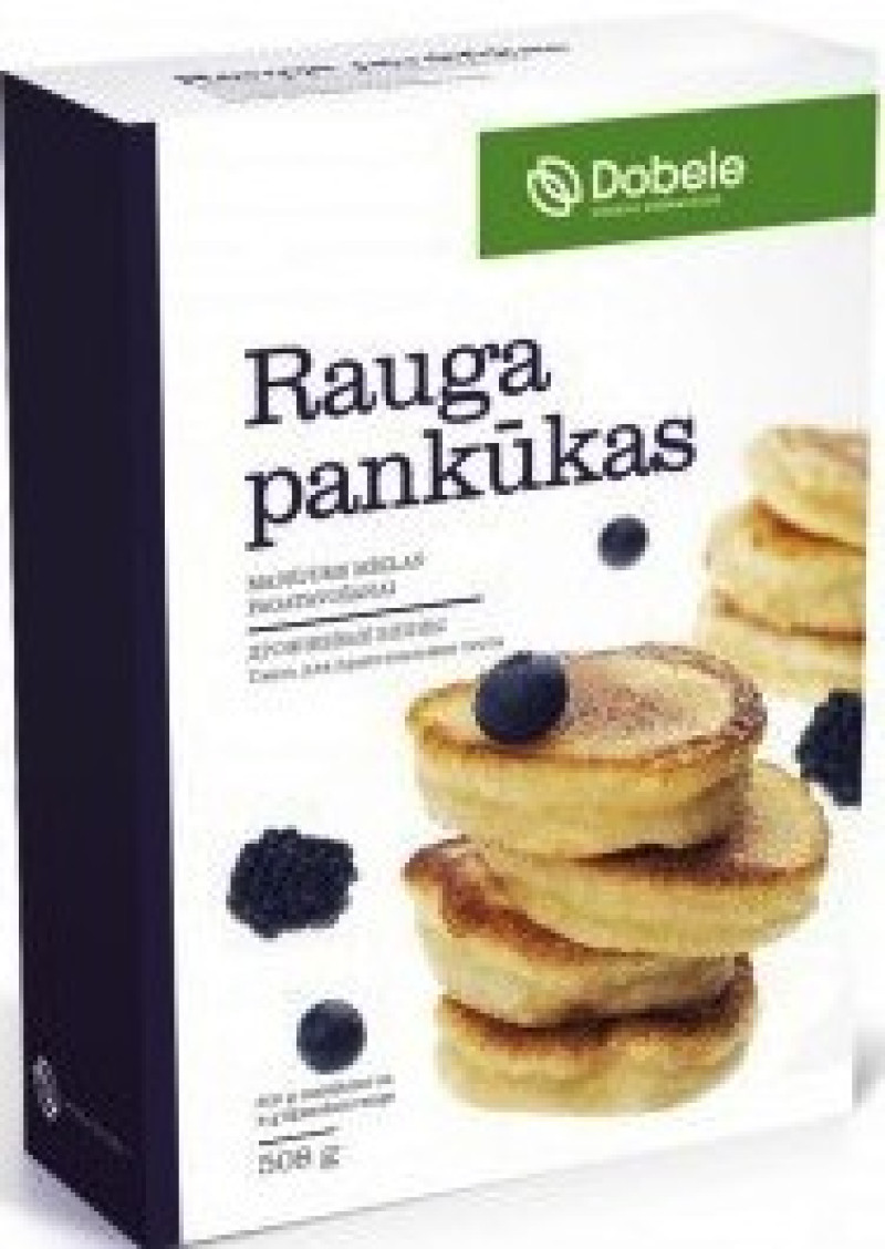 Sausais maisījums rauga pankūkas 500g Dobeles Dzirnavnieks 1/14 (31.10.26) Latvija
