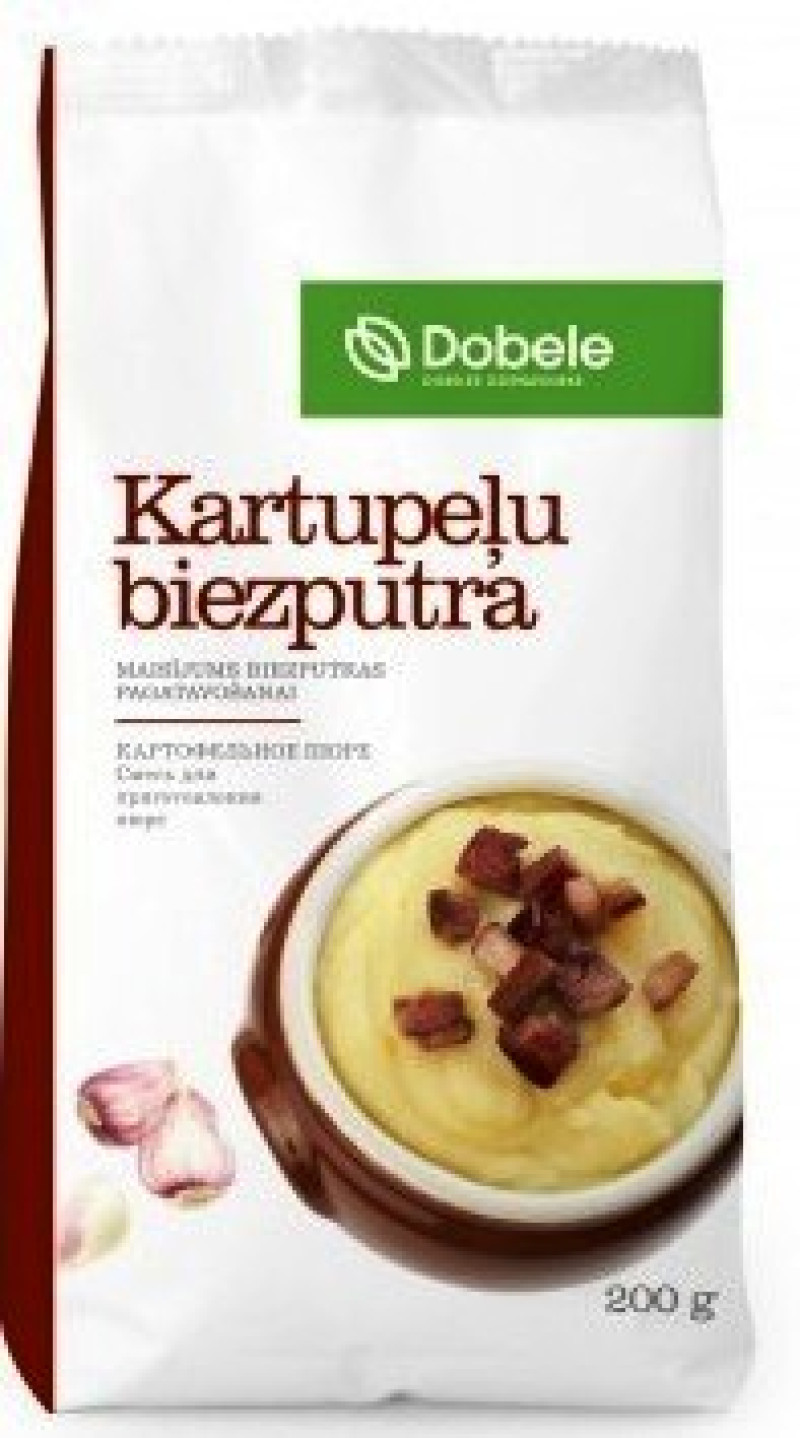 Sausais maisījums kartupeļu biezputra 200g Dobeles Dzirnavnieks 1/12 (11.12.26) LV
