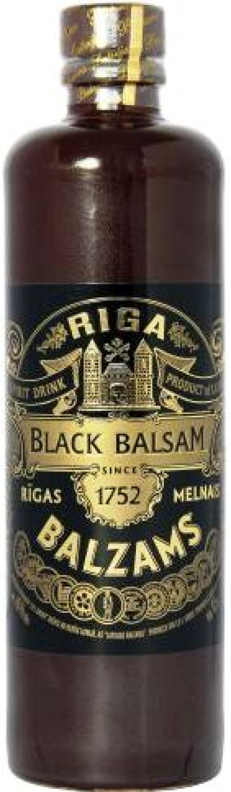 Rīgas Melnais balzams 0.5L 45% 1*12 Latvija