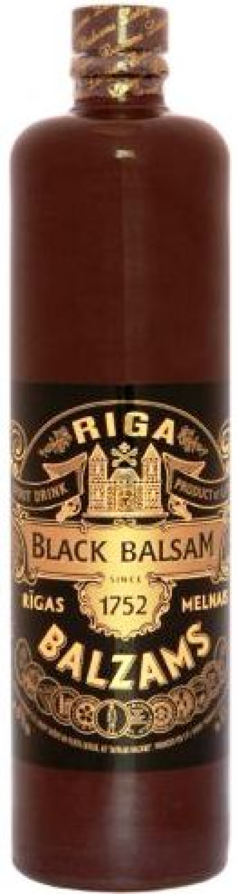 Rīgas Melnais balzams 0.7L 45% 1/12 Latvija