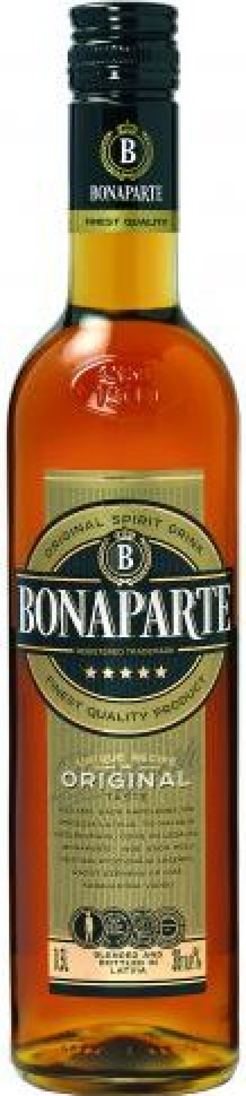 Bonaparte stiprs alkoholisks dzēriens 0.5L 38% 1/20 Latvija