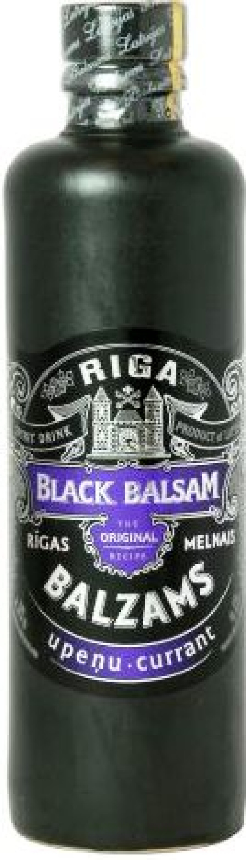 Rīgas Melnais balzams upeņu 0.35 L 30 % 1/24 Latvija