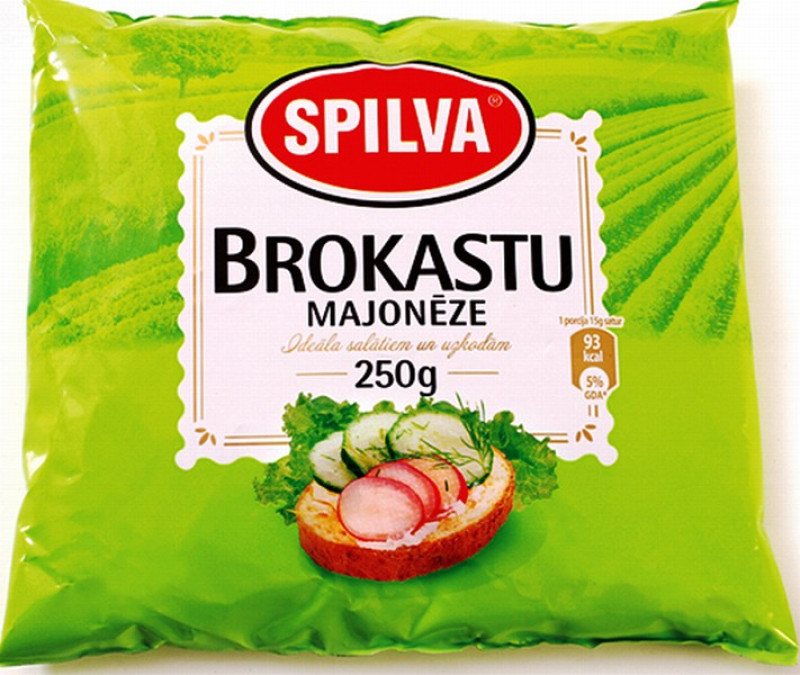 Majonēze Spilva Brokastu 250g 1/20 (19.02.26) LV 