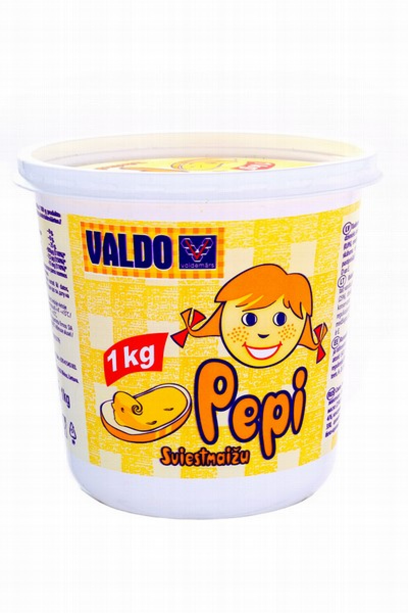 Margarīns Valdo Pepi 1kg 1/6 (01.11.26) Lietuva