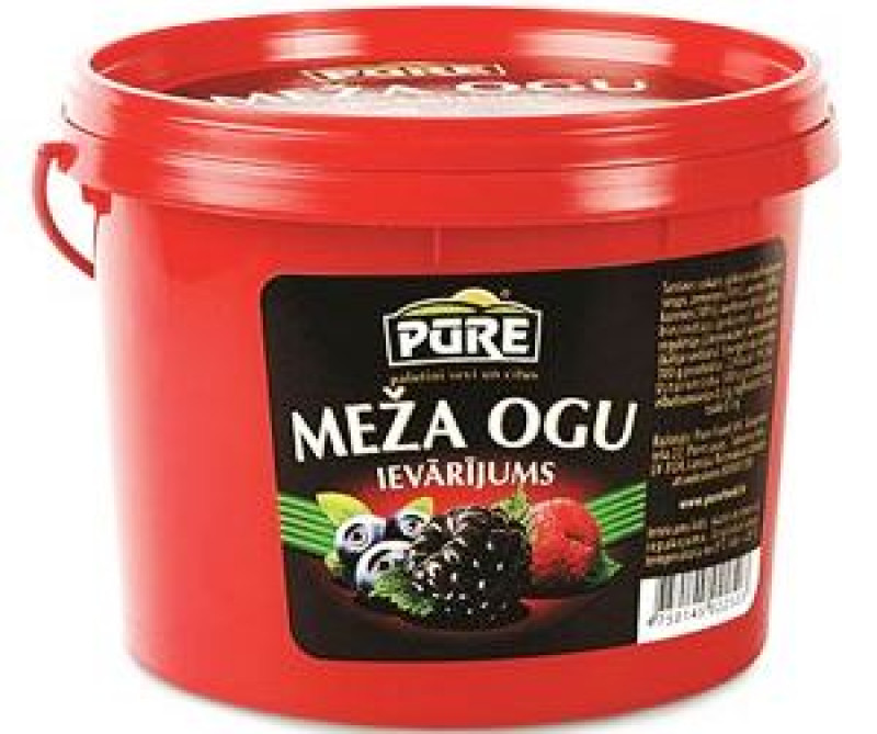 Ievārījums PŪRE meža ogu 410g (30.12.25)