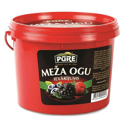 Ievārījums PŪRE meža ogu 900g (17.05.27) Latvija